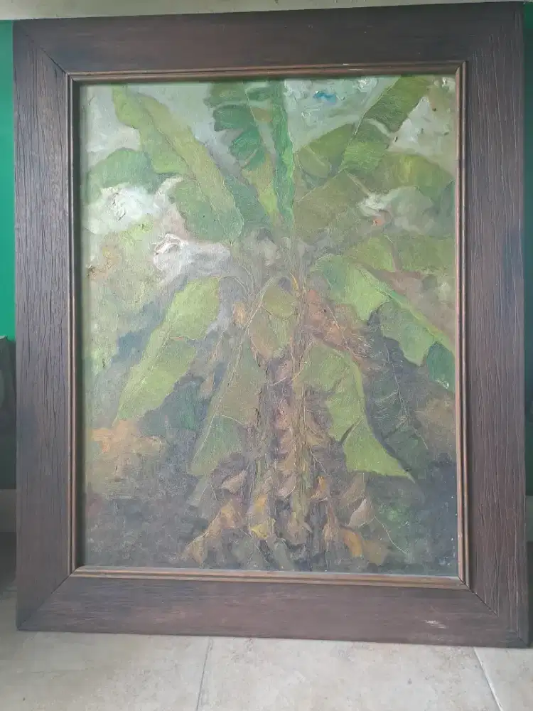 Lukisan pohon pisang