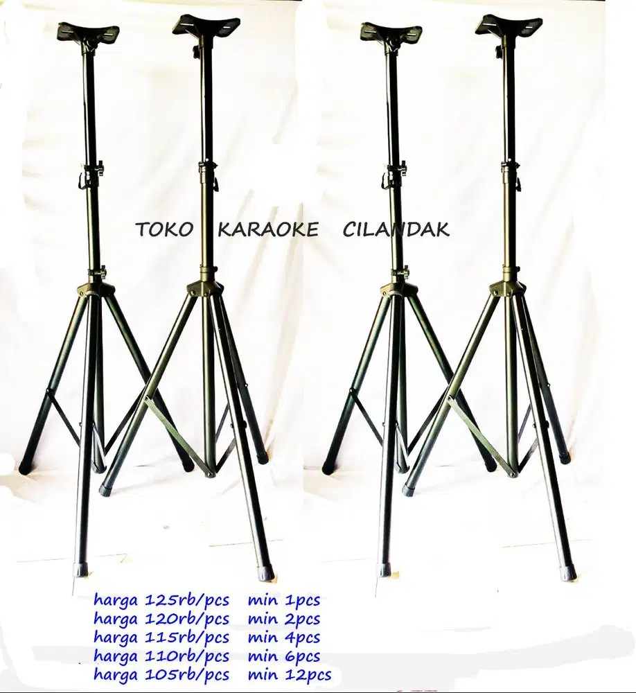 stand speaker kokoh bahan besi