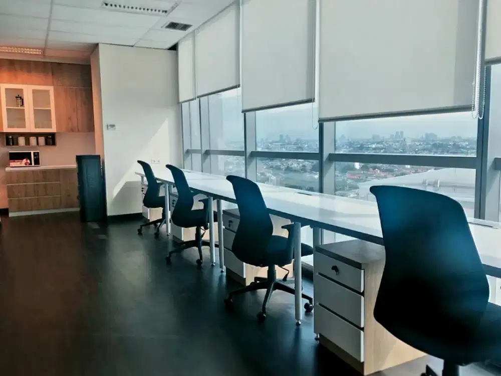 Gandaria City dekat pondok indah senayan full furnish office sewa