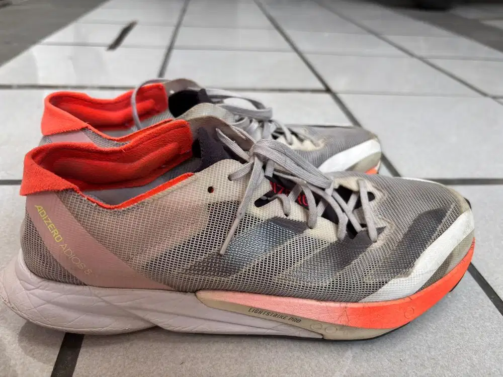 Sepatu Adidas Adizero Adios 8 size 42 second
