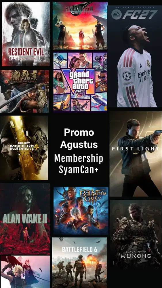 Promo Merdeka Membership SyamCan+ Xbox Series