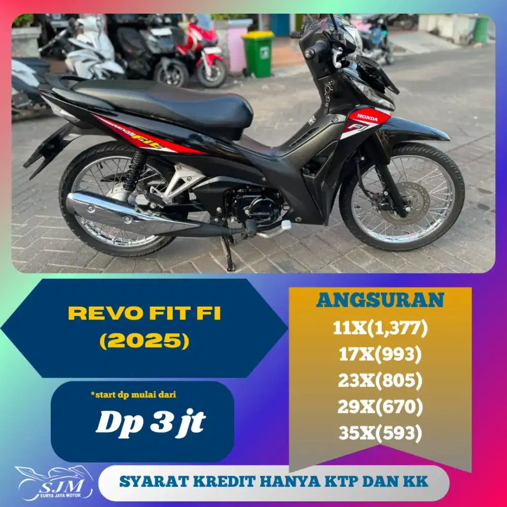 HONDA REVO FIT FI 2025 MESIN HALUS