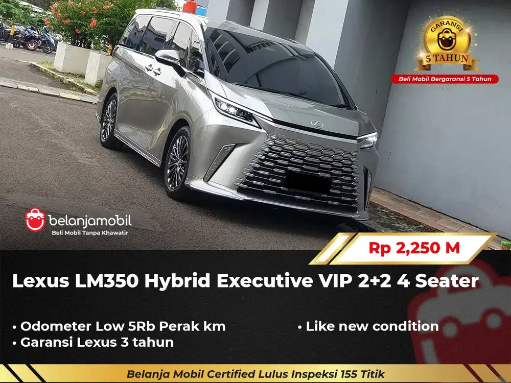 [ VIP 2+2 ] Lexus LM350 LM 350 Hybrid Executive 4 Seater 2025/2026