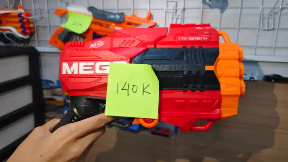 Mainan anak Senjata Nerf original masih bagus murah