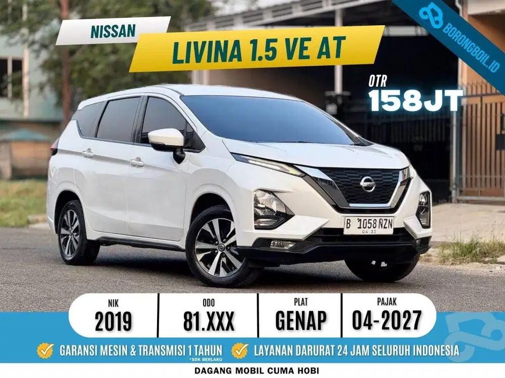 TERMURAH!!LIVINA VE AT 2019 PUTIH FAVORIT