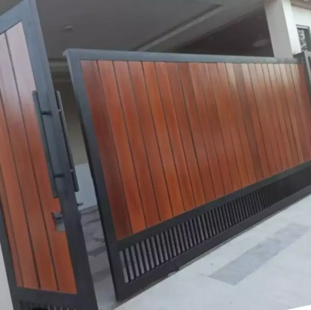 Terima pembuatan dan pemasangan pagar kanopi railing balkon dan PPG