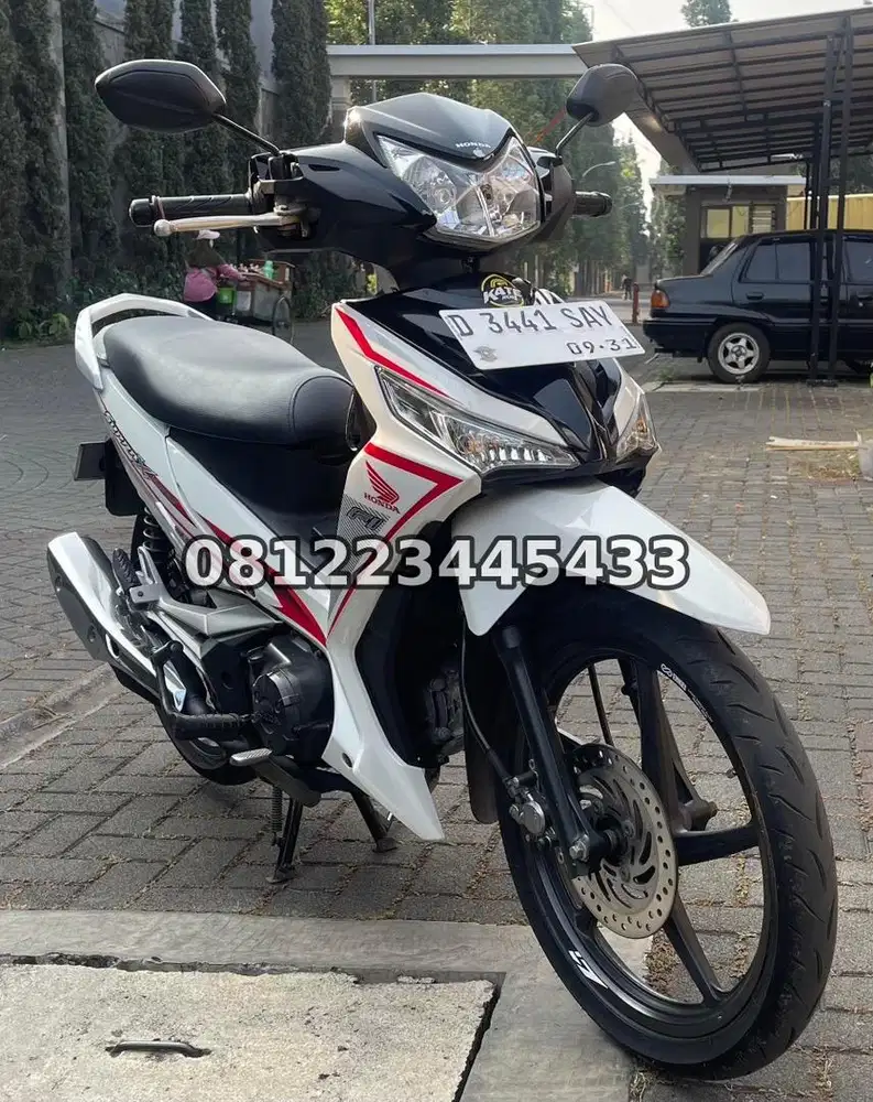 Supra X 125 FI 2016 Putih Langka Mulus Terawat