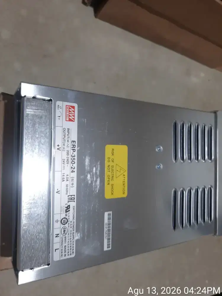 Power Supply Mean Whell 12v dan 24v