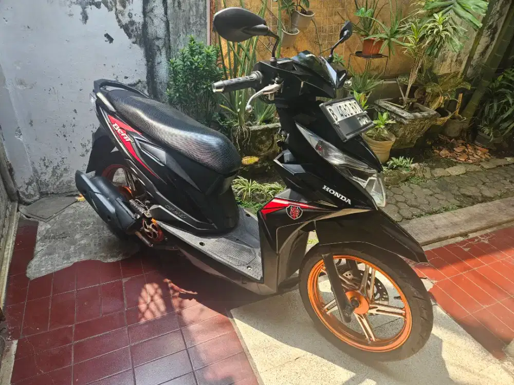 Honda Beat Hitam 2019 orisinil.
