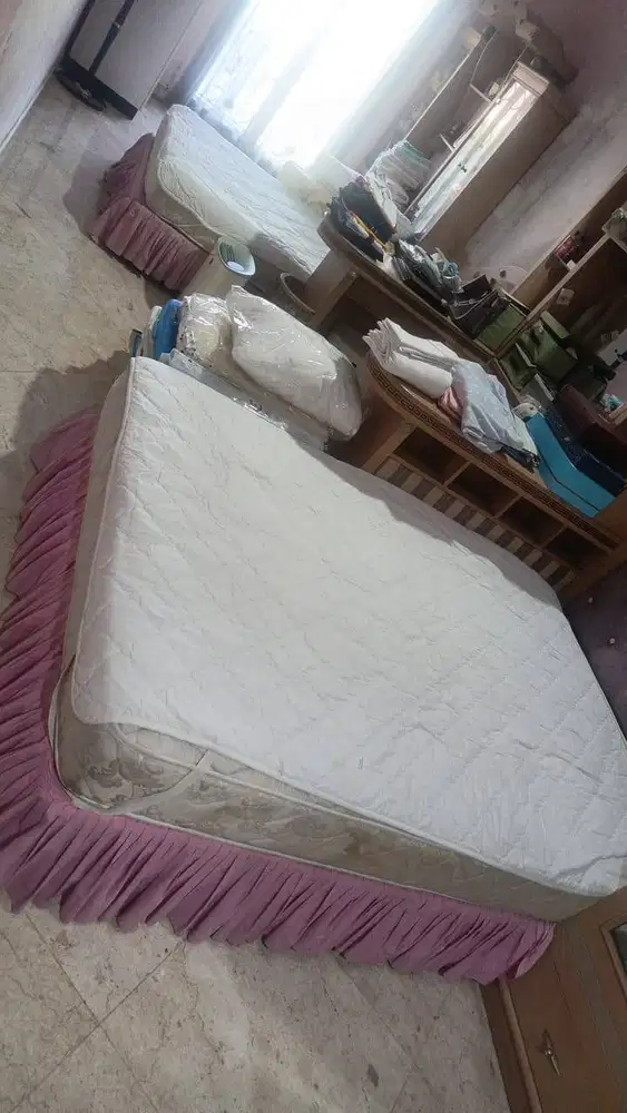Dijual Kasur + Dipan Bekas Kondisi Layak Pakai - Lokasi Sunter