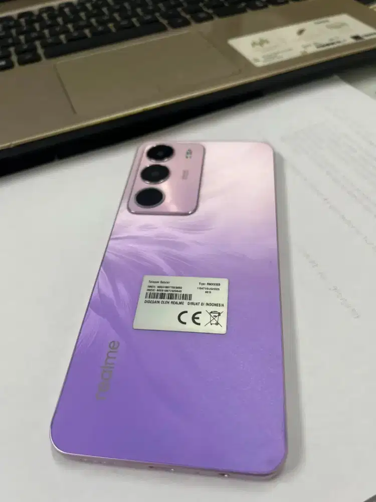 realme c71 fullset baru 2bulan pakai 4/128