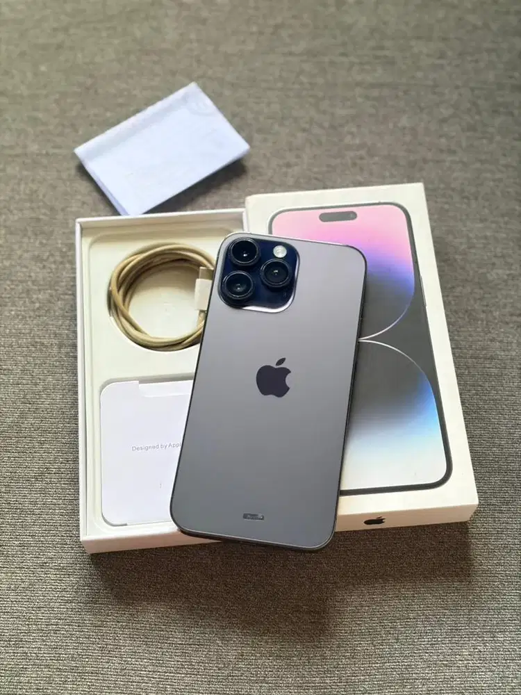 iPhone 14 Pro Max 128GB Ex iBox Resmi Like New Fullset