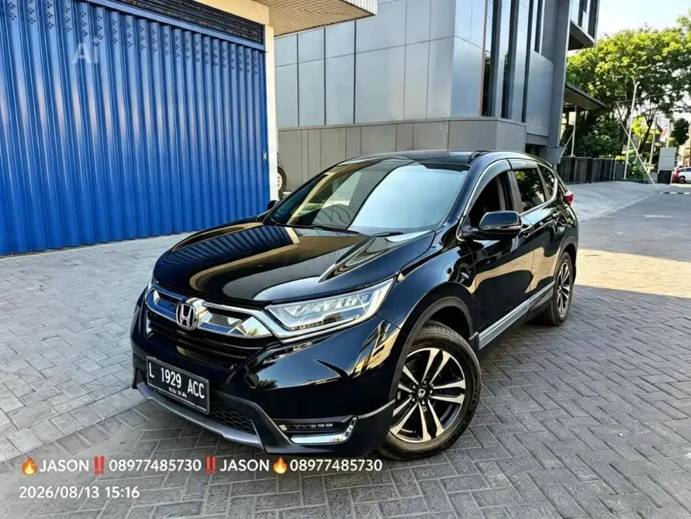 NEW CRV TURBO PRESTIGE 1.5 MATIC 2017, KM 77 RIBU, 7 SEATER ,TERMURAH