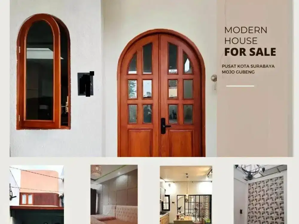 Dijual Rumah Minimalis Siap Huni dekat Kampus UNAIR dan Raya Dharmahusada