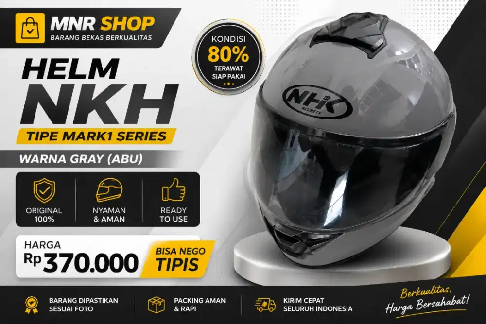 Helm Full Face NHK tipe Mark 1 Series