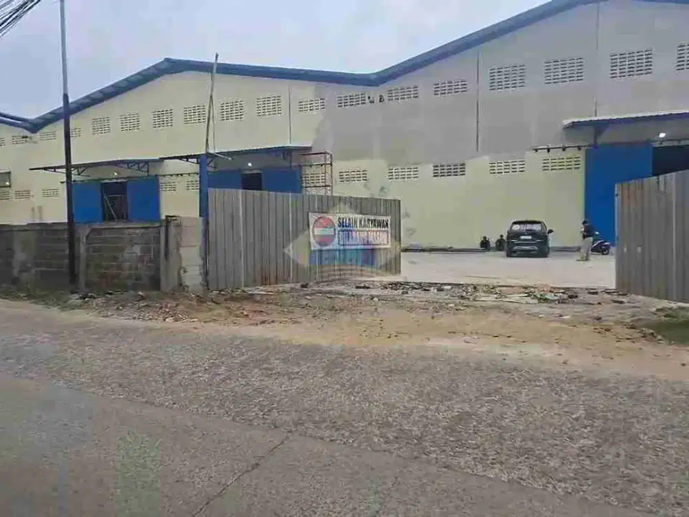 Di Sewakan Gudang Baru di Pasar Kemis Tangerang