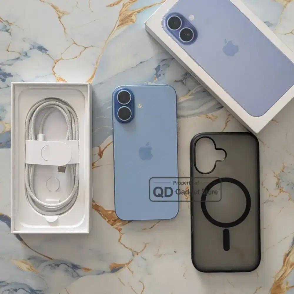 iPhone 17 256GB Blue Garansi RESMI iBox Agustus 2027 Mulus Murah aja