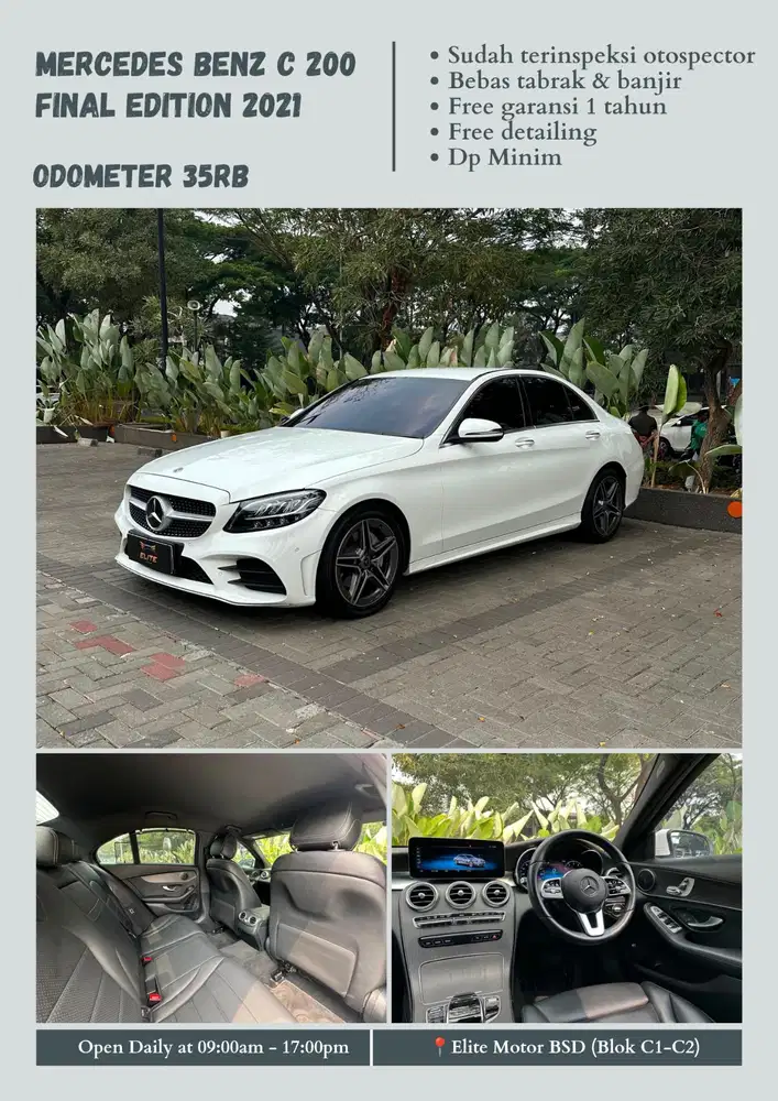 Mercedes Benz C 200 Final Edition 2021