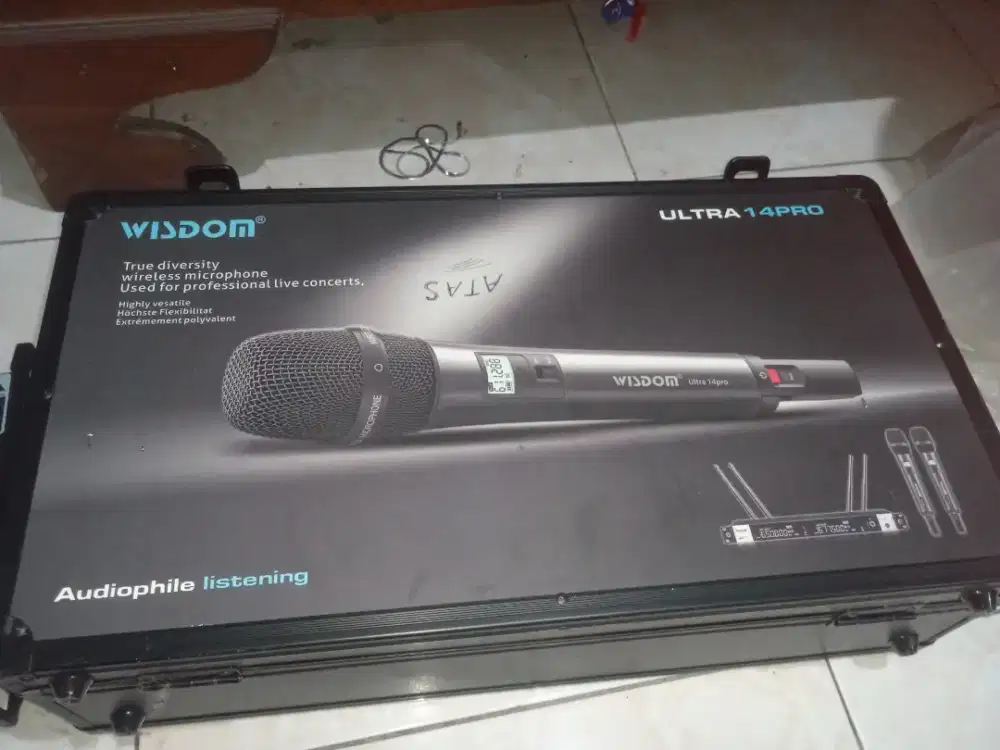 Mic wireless wisdom ultra 14 pro