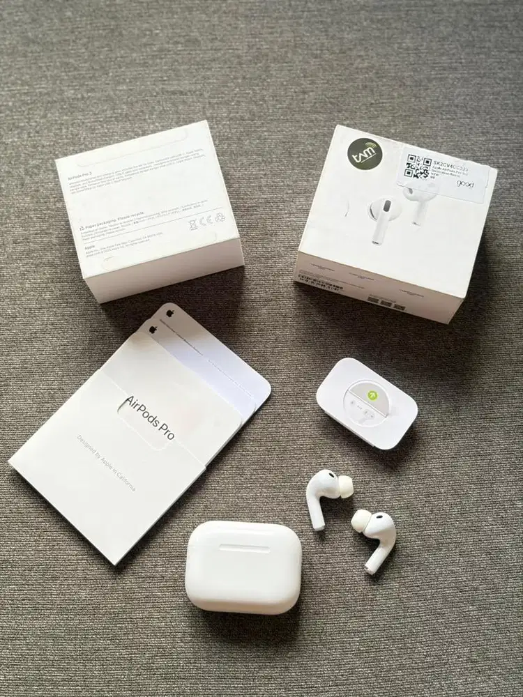 AirPods Pro 3rd Gen Ex iBox Garansi 07/2027 Fullset Original