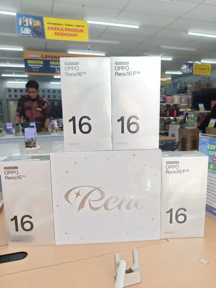 Ekslusif Promo Merdeka Oppo Reno 16series & Free Gift Box