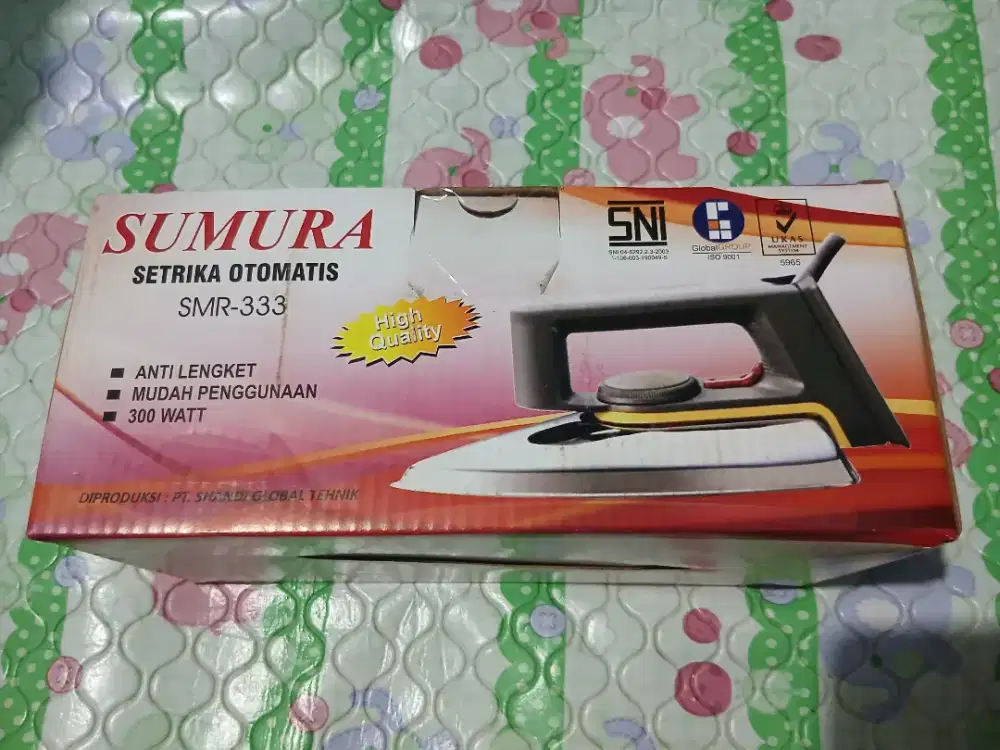 Setrika Sumura anti lengket
