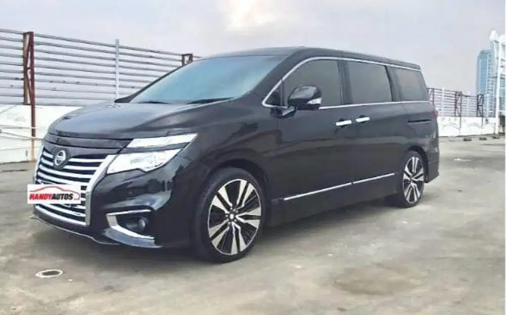 Nissan Elgrand 2.5 HWS Facelift 2013 Automatic Hitam