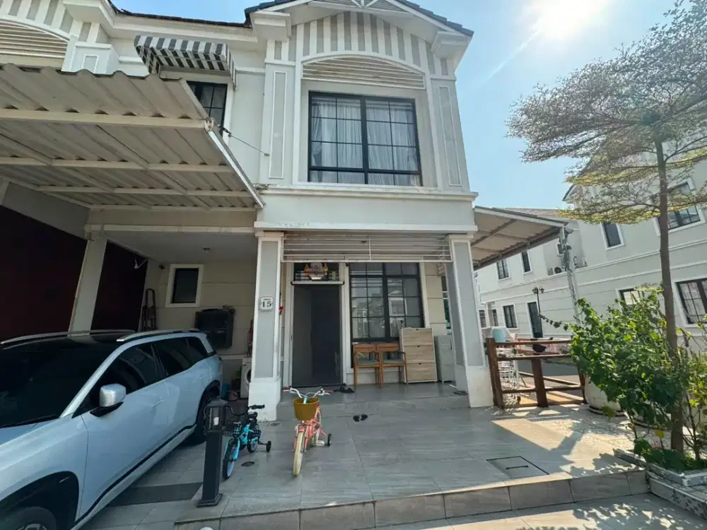 Dijual Rumah Full Furnish Hoek Cluster Citrine Lavon 2 Cikupa Tangerang