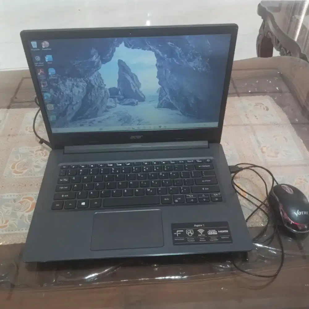 Acer Aspire 3 A314 Amd 3020e • RAM 8GB • SSD 256GB • Siap Pakai