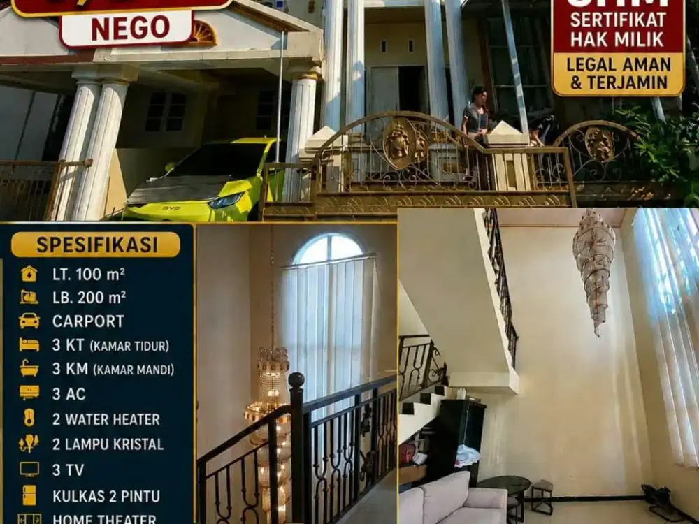 Rumah Full Furnished Lumbungsari Supriyadi Semarang