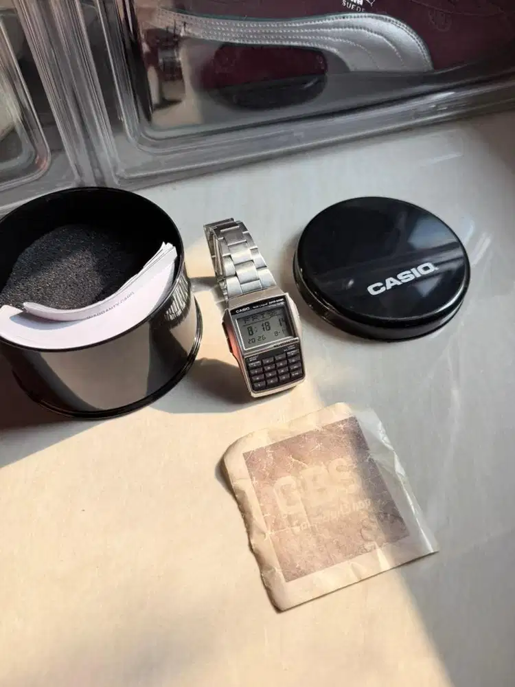Jam Tangan Casio DBC 32 Digital Stainless Pria Men Watch
