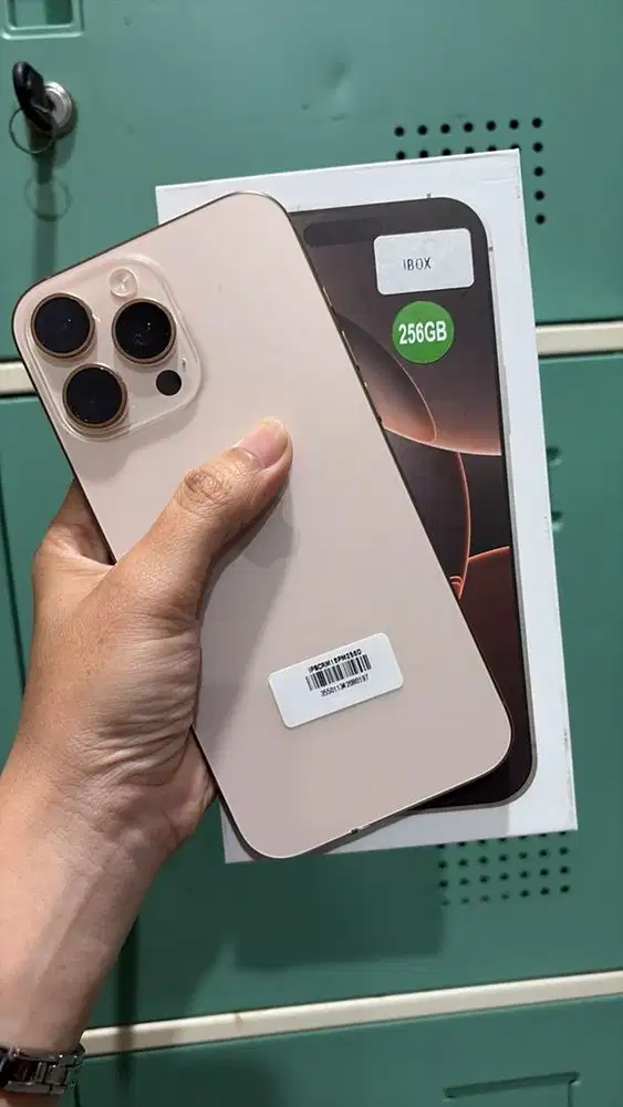 READY IPHONE 16 PROMAX 256GB SECOND IBOX