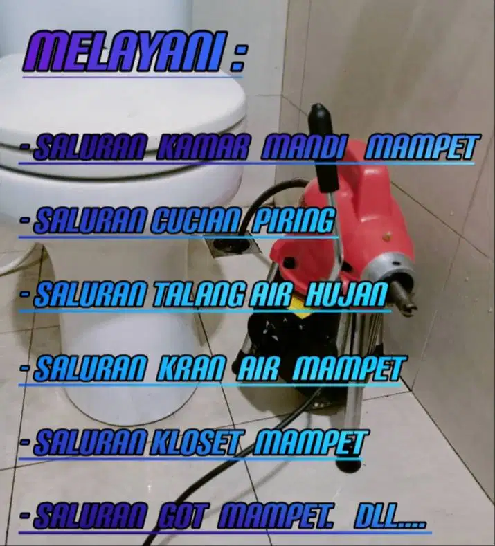 Jasa saluran mampet