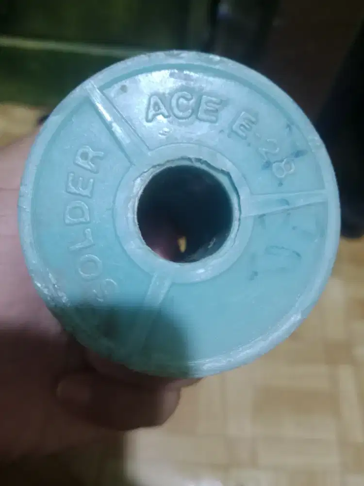 Jual timah solder ace e-28 sisa pakai hanya di pakai sedikit