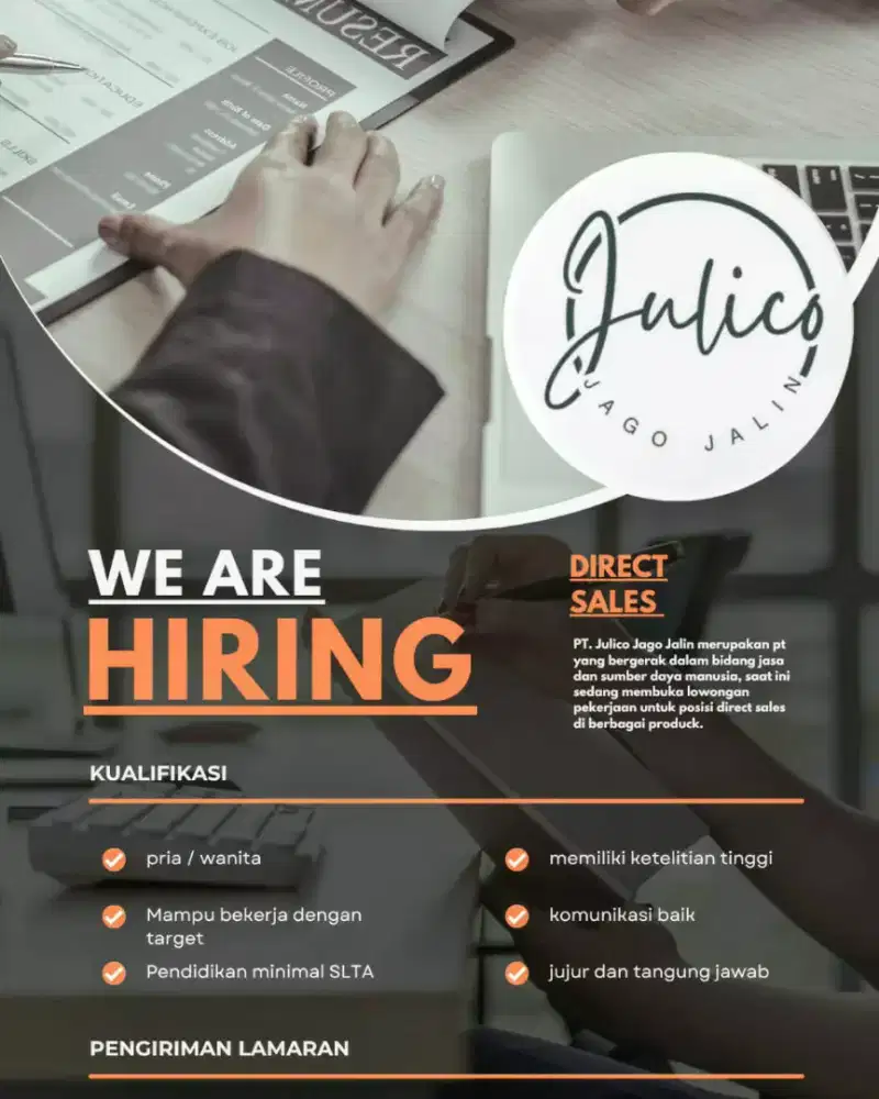 LOWONGAN KERJA MARKETING