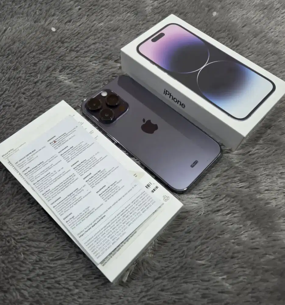 Iphone 14 Pro 128Gb IBOX warna Purple