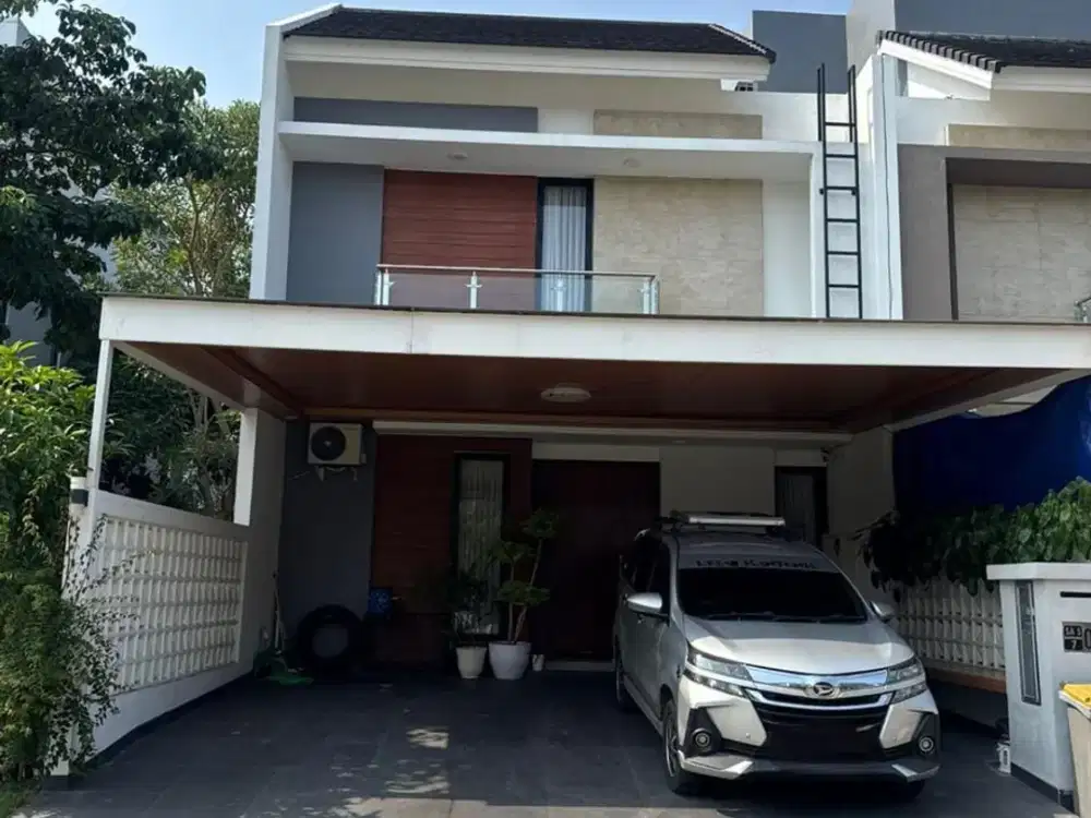 Full Renovasi Rumah Mewah di Lavesh harapan Indah - Private Pool, AC Central, SHM