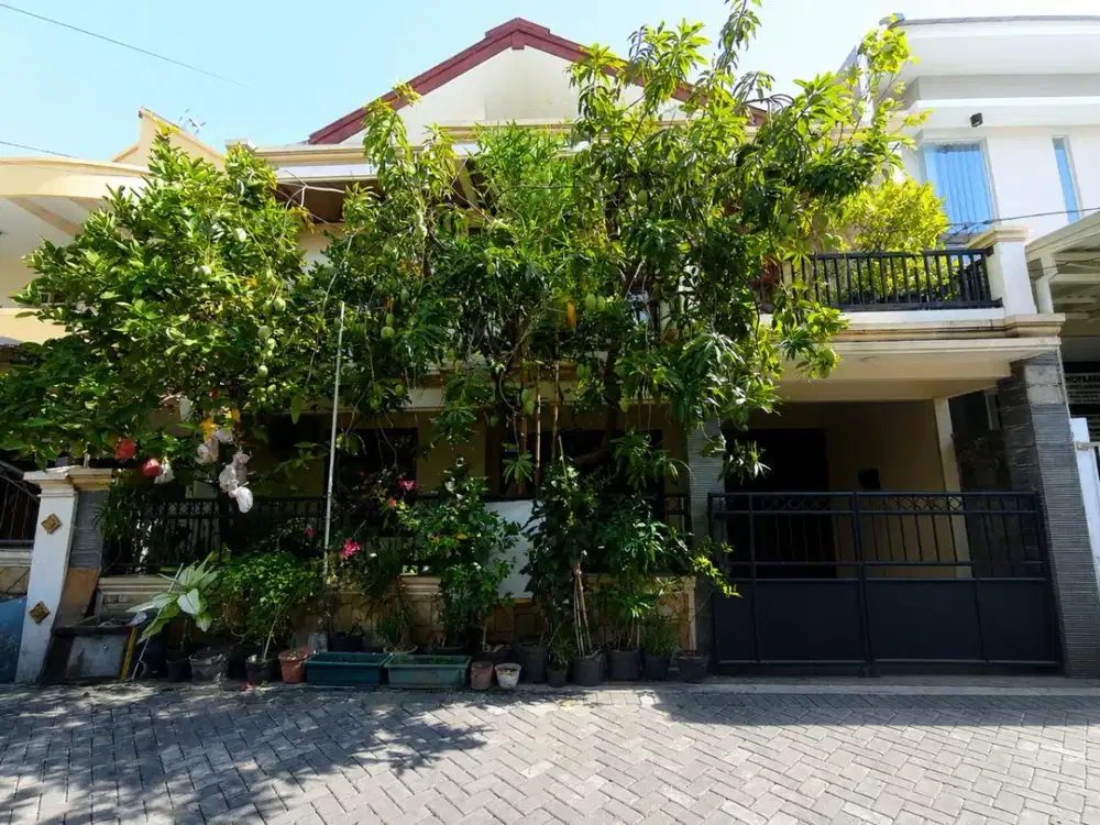 Jual Via Lelang Rumah Murah Hitung Tanah di Manyar Indah Surabaya Timur
