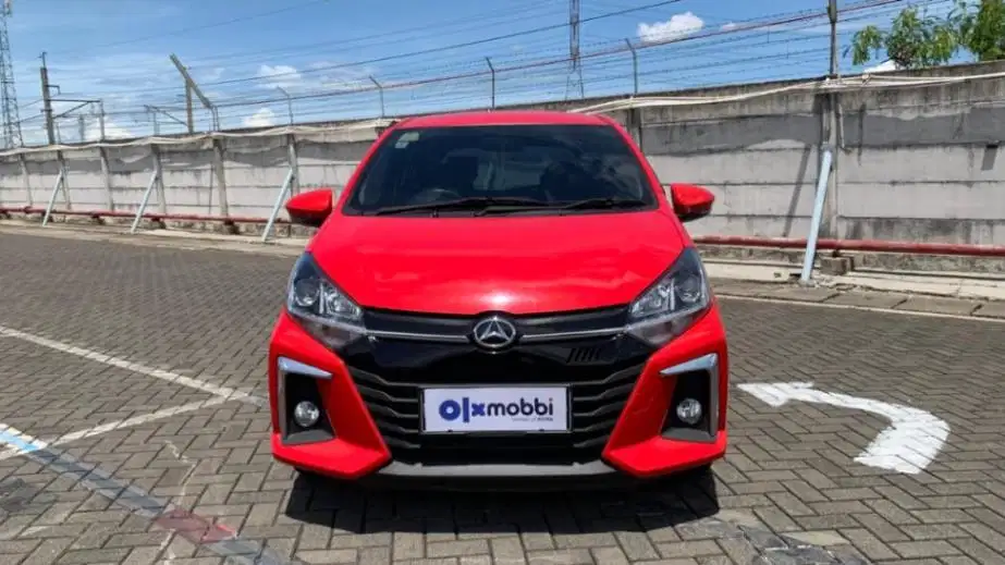 TDP 6, JT Daihatsu Ayla 1.0 X Bensin-AT Merah 2021