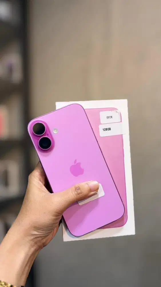 READY IPHONE 16 128GB PINK SECOND IBOX BISA CICILAN