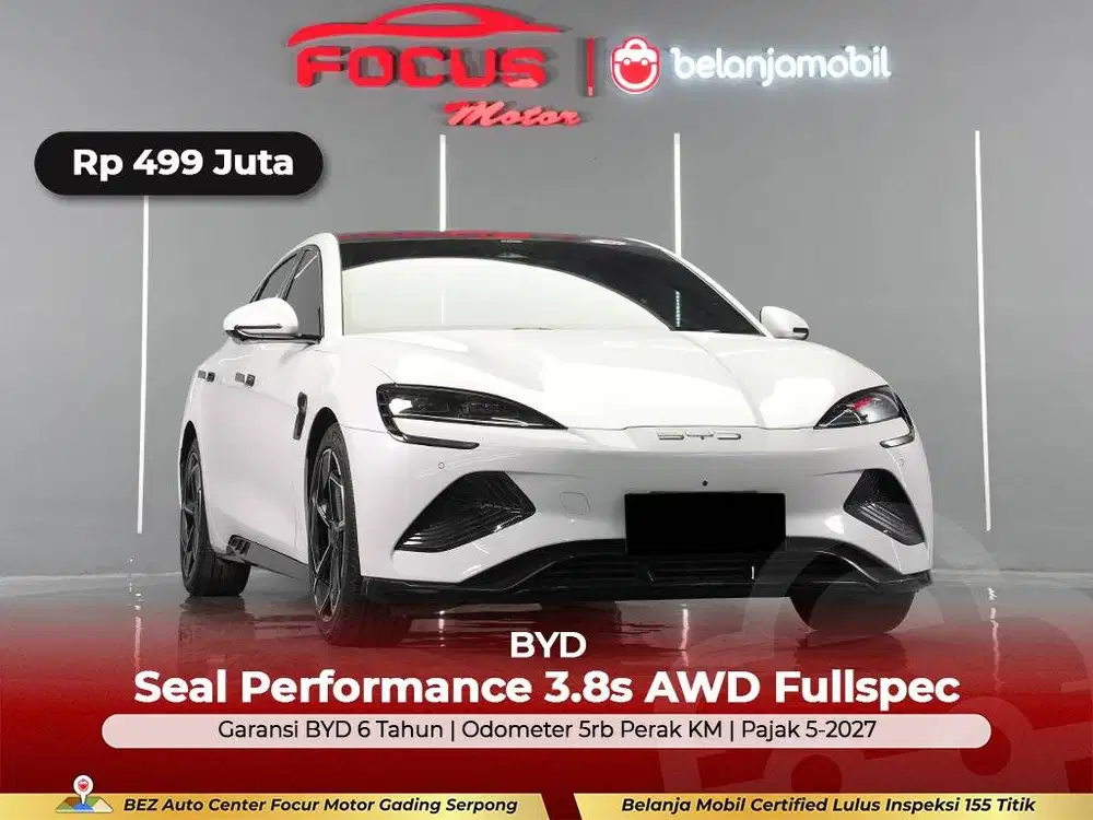 [ AWD - ODO 5RB KM ] BYD Seal Performance 3.8s Fullspec 2024/2025
