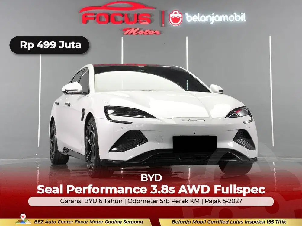 [ AWD - ODO 5RB KM ] BYD Seal Performance 3.8s Fullspec 2024/2025