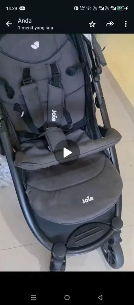 Stroller joie mytrax single