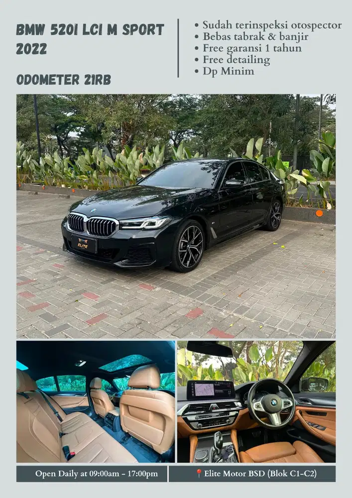 BMW 520i LCi M Sport 2022