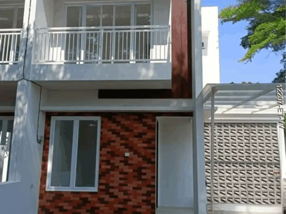 Rumah Brandnew Di Cluster Design Apik Dekat Stasiun KA Di Bintaro