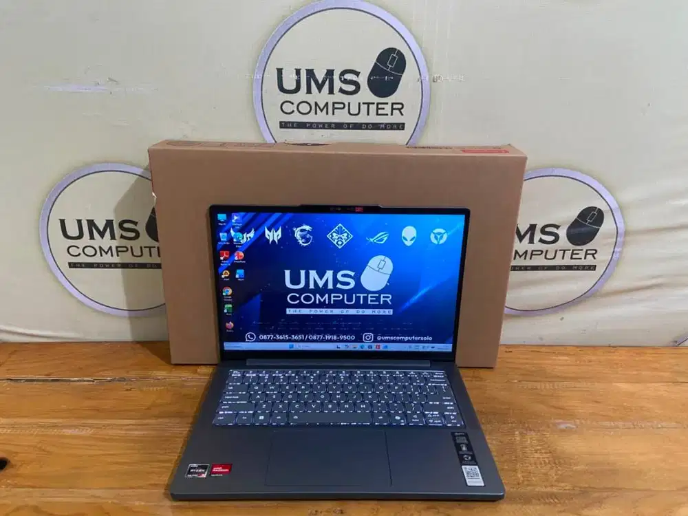 LENOVO IP Slim 3 14ARP10 AMD Ryzen 5-7535HS RAM 16GB SSD 512GB WUXGA