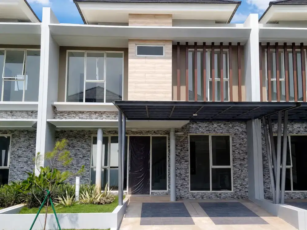 Rumah 2lt luas 8x15 120meter 3KT Cluster Mississippi JGC Jakarta Garden City