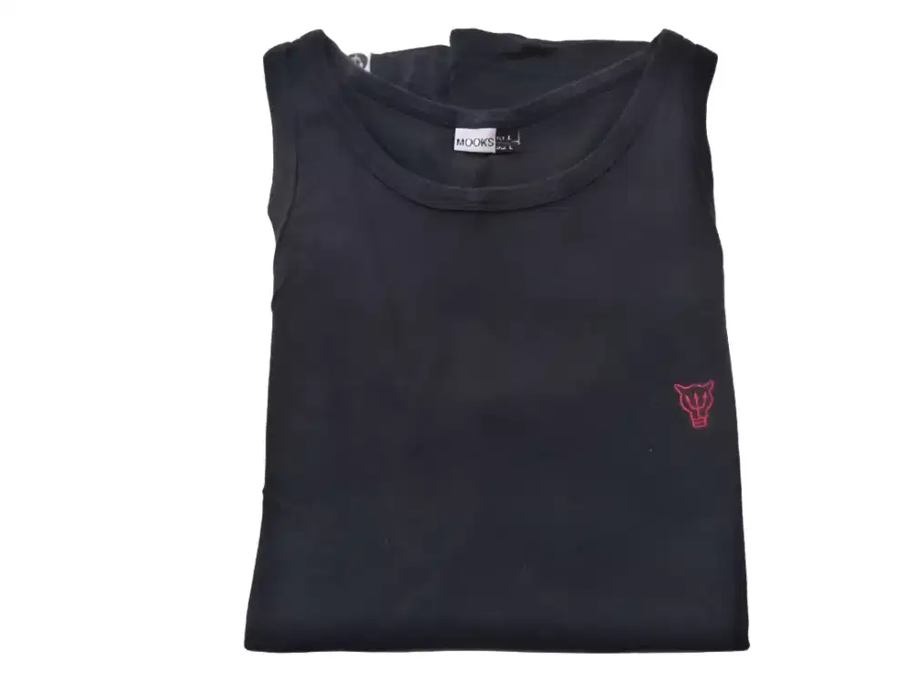 Tshirt Kaos Singlet Mooks Gym Running (Original) By Planet Surf
