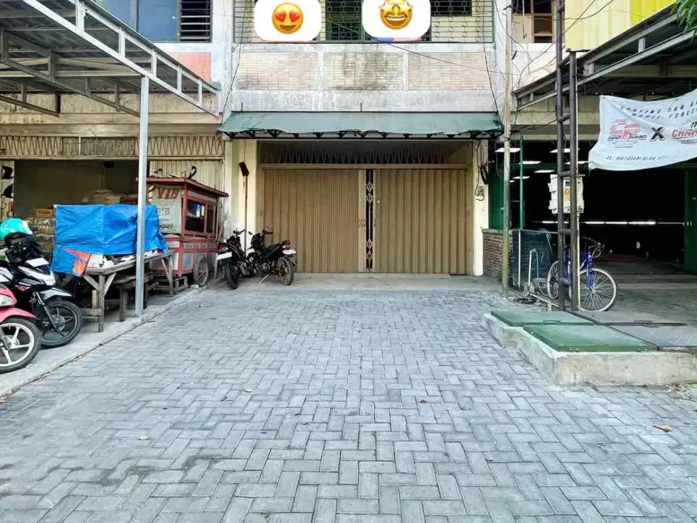 Raya mulyosari sewa ruko siap pakai strategis nol jalan raya komersil area surabaya timur
