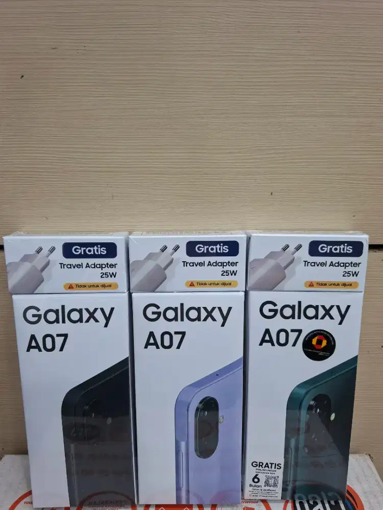 SAMSUNG GALAXY A07 GARANSI RESMI